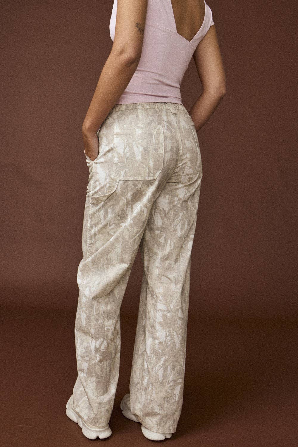 Flo Camouflage Utility Cargo Pants