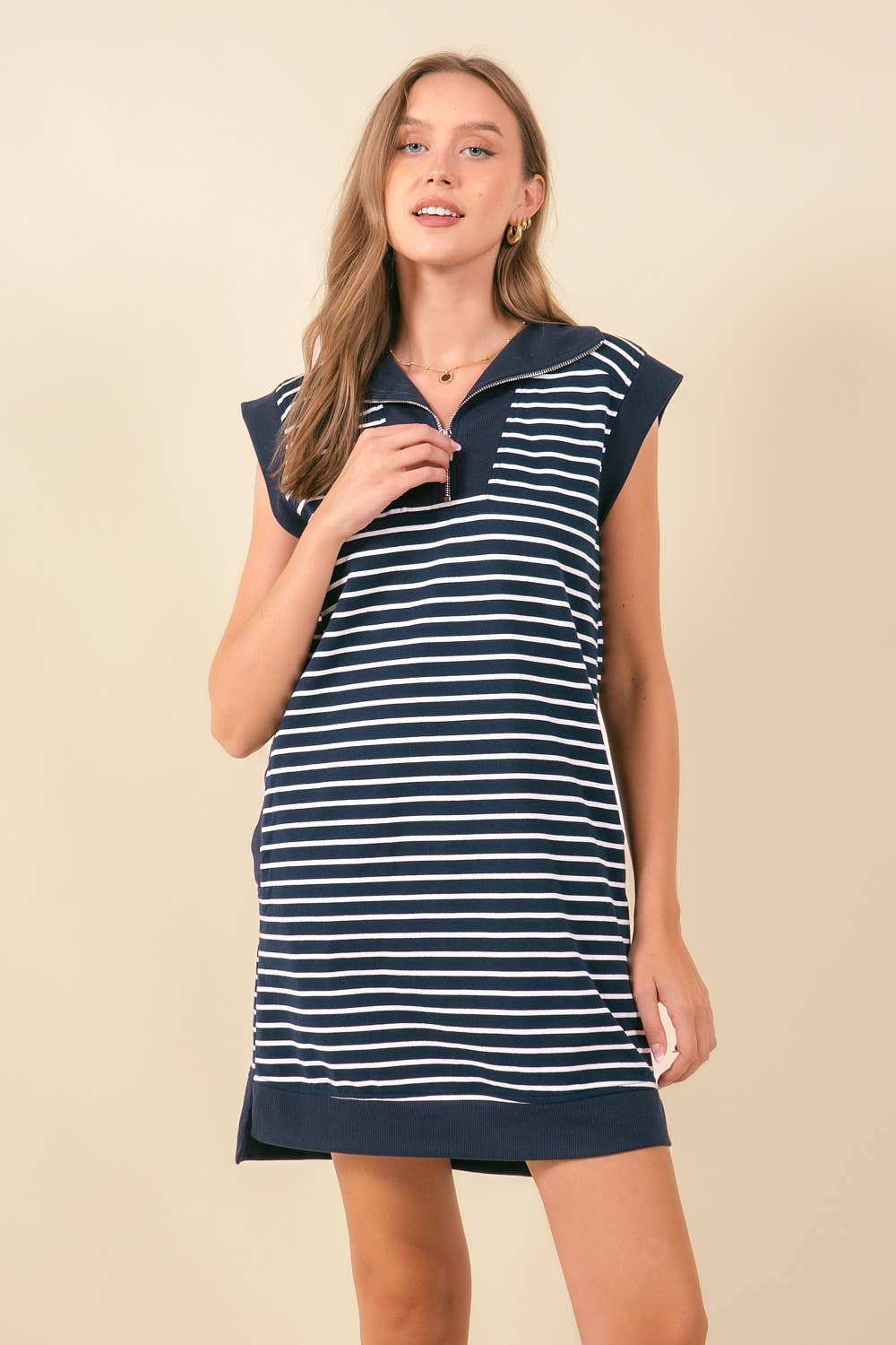 Toby Stripe Mini Dress