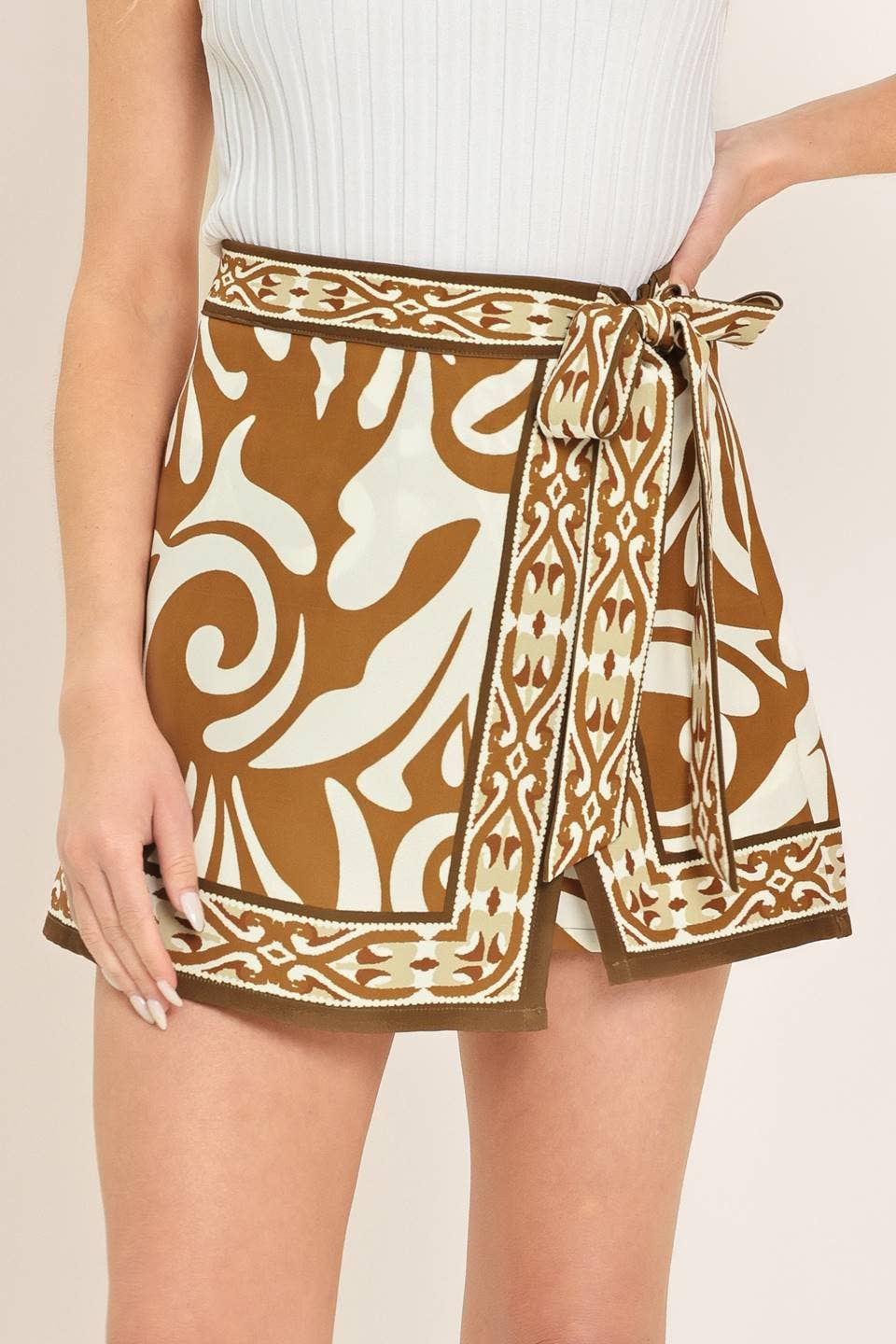 Yassana Print Skort Skirt