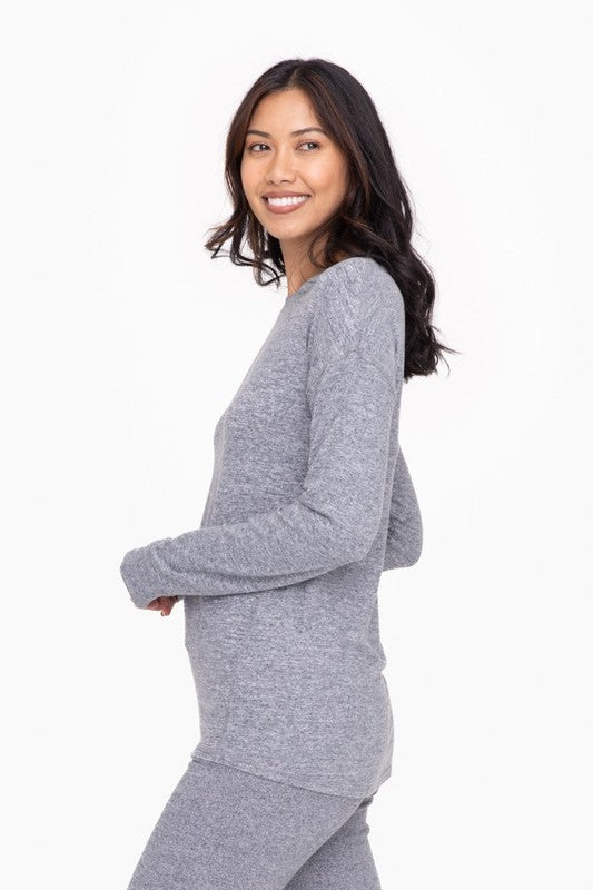 Michael Fleece Top FINAL SALE