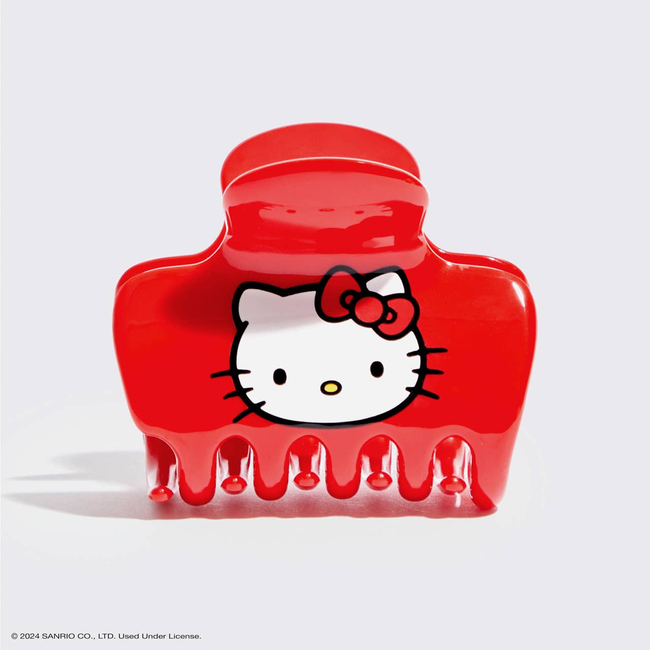 KITSCH Hello Kitty x Kitsch Recycled Puffy Claw Clip- Kitty Face