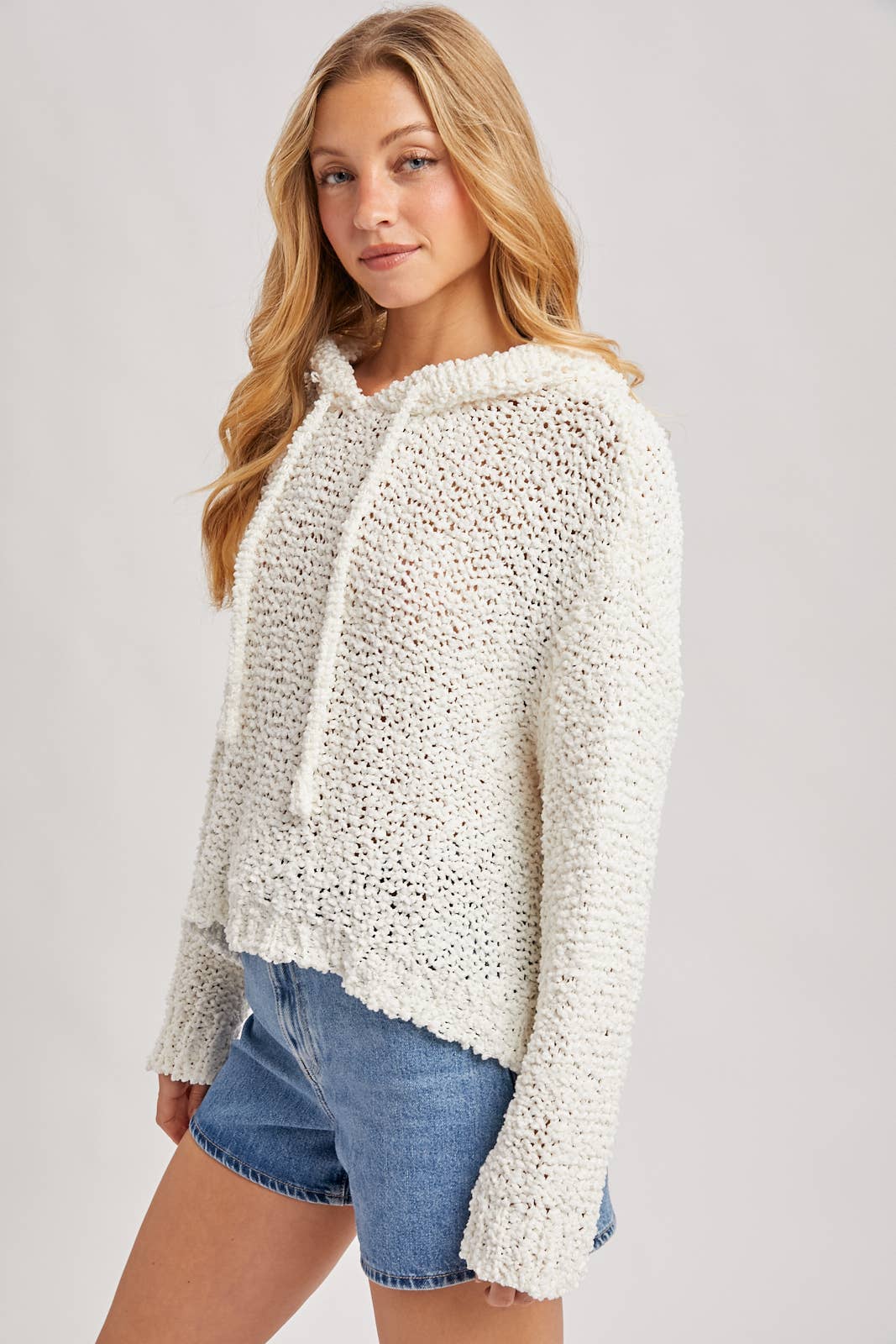 Raye Popcorn Sweater Hoodie