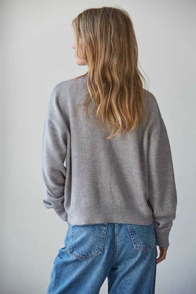 Lola Crew Neck Cardigan