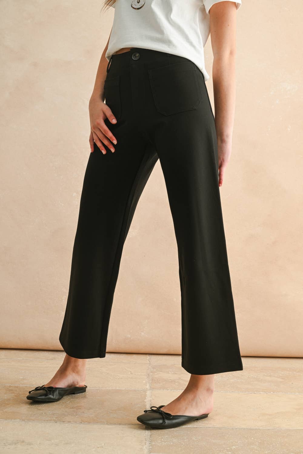 Viona Ponte Crop Pants