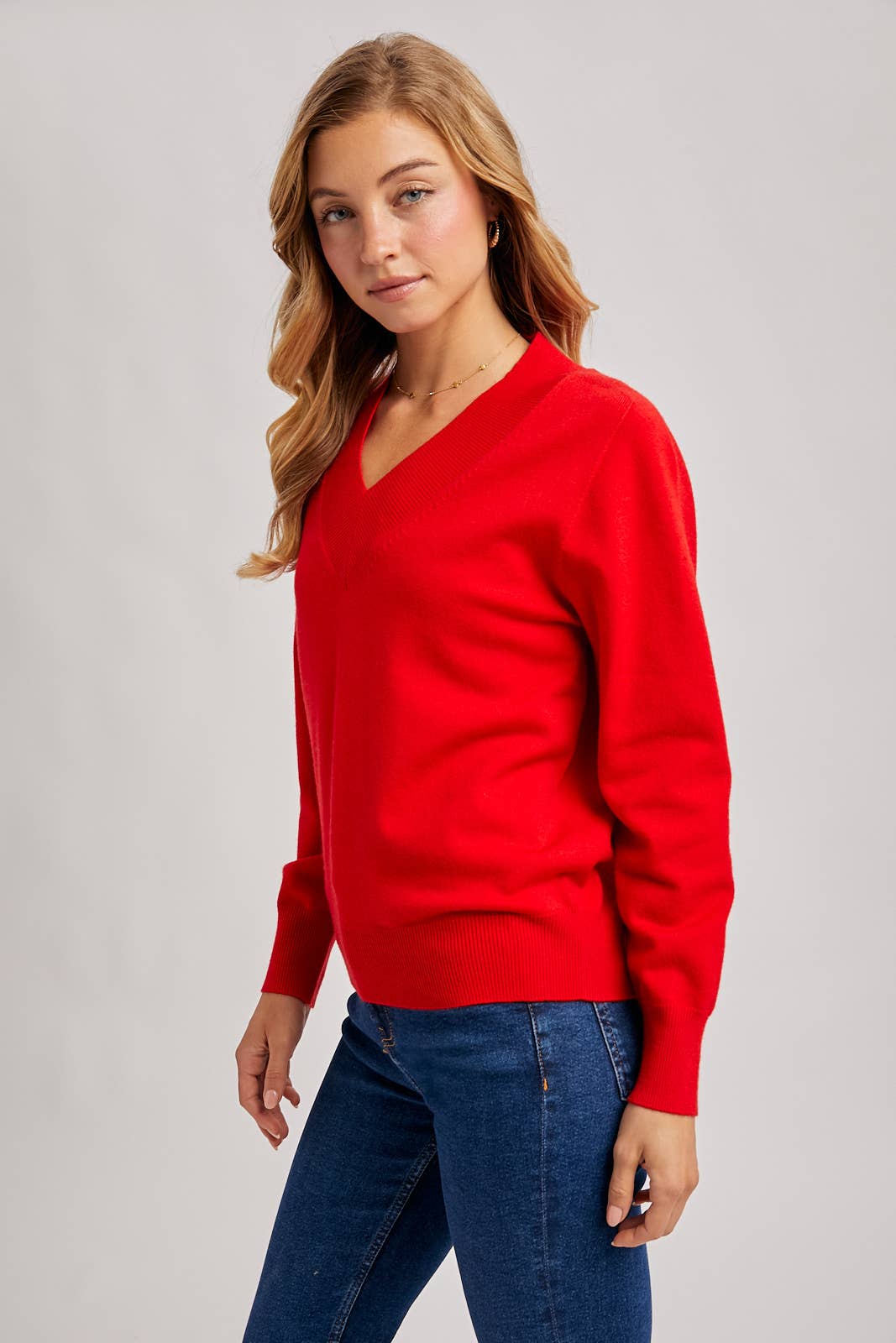 Trudy V Neck Sweater