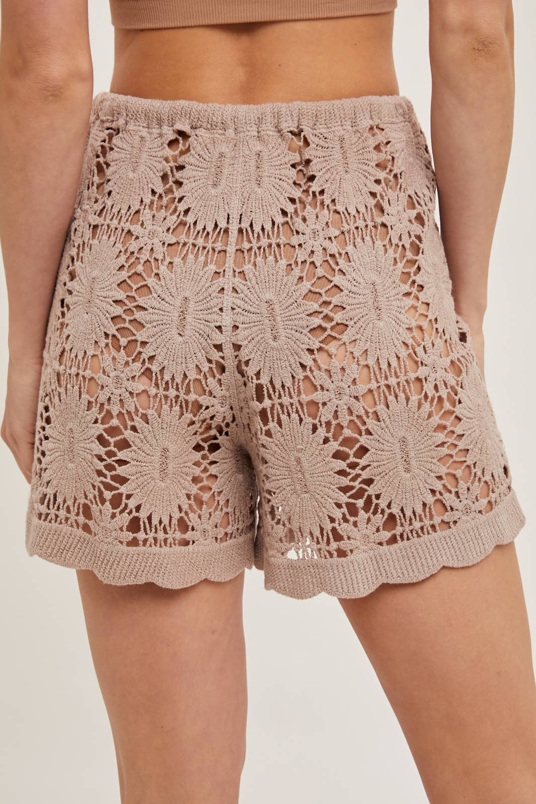 Vince Crochet Shorts