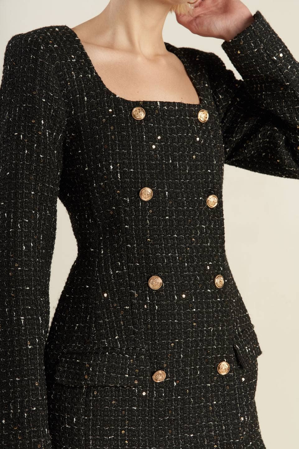 Vaye Tweed Mini Dress FINAL SALE