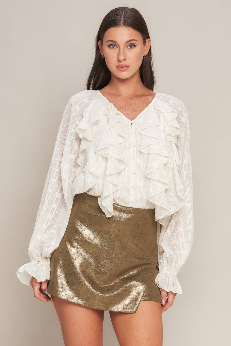 Fella Faux Leather Skort