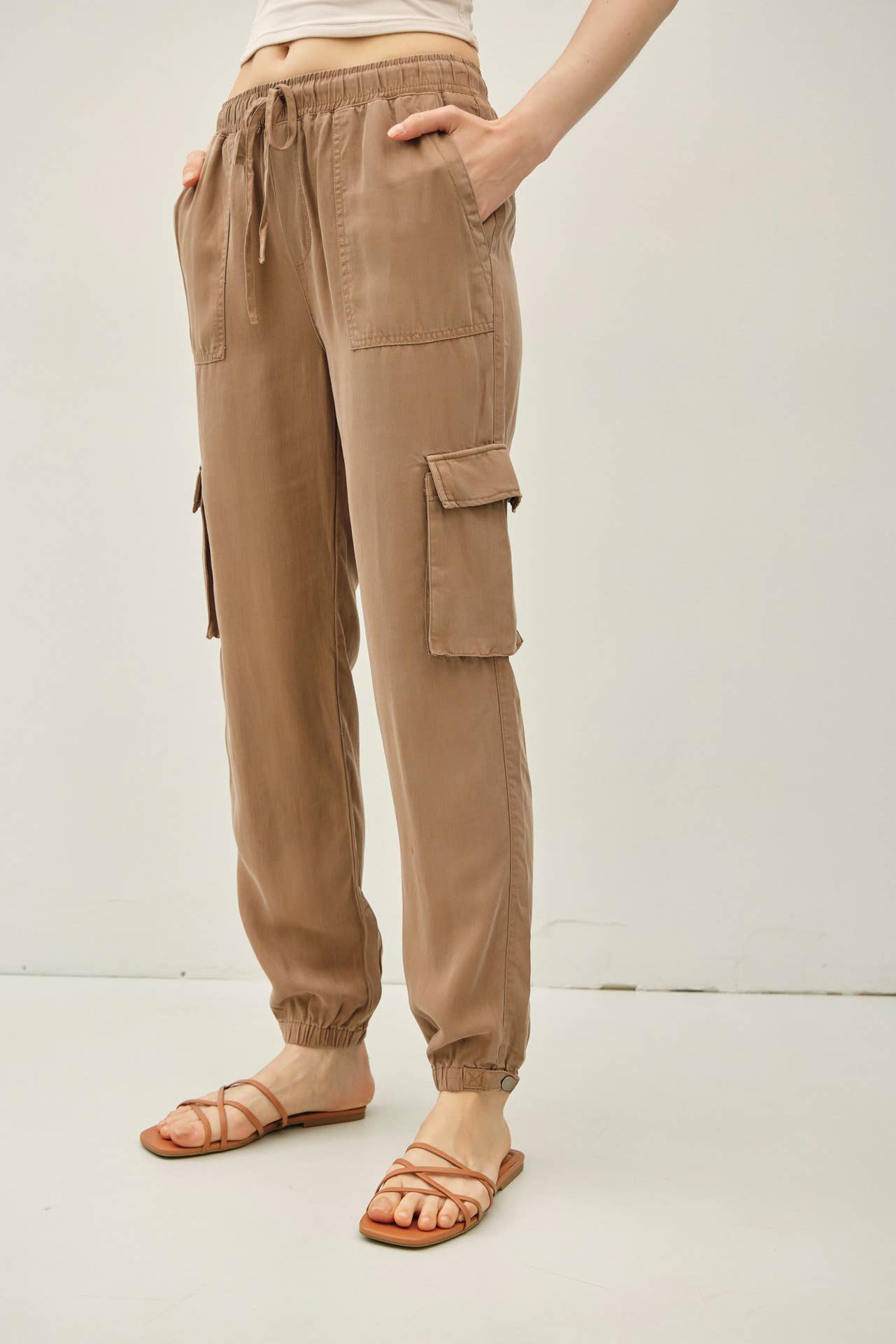 Tia Cargo Jogger Pants
