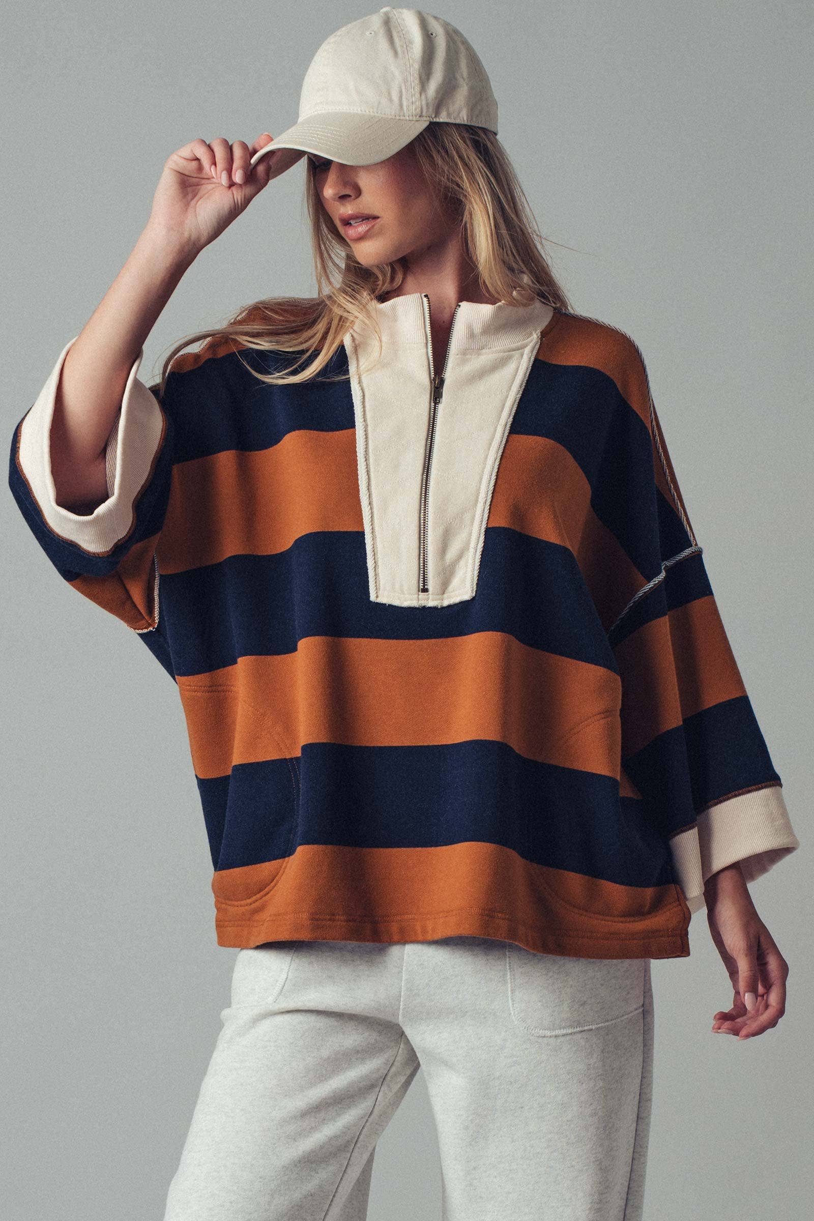 Newsome Stripe Pullover Top PREORDER