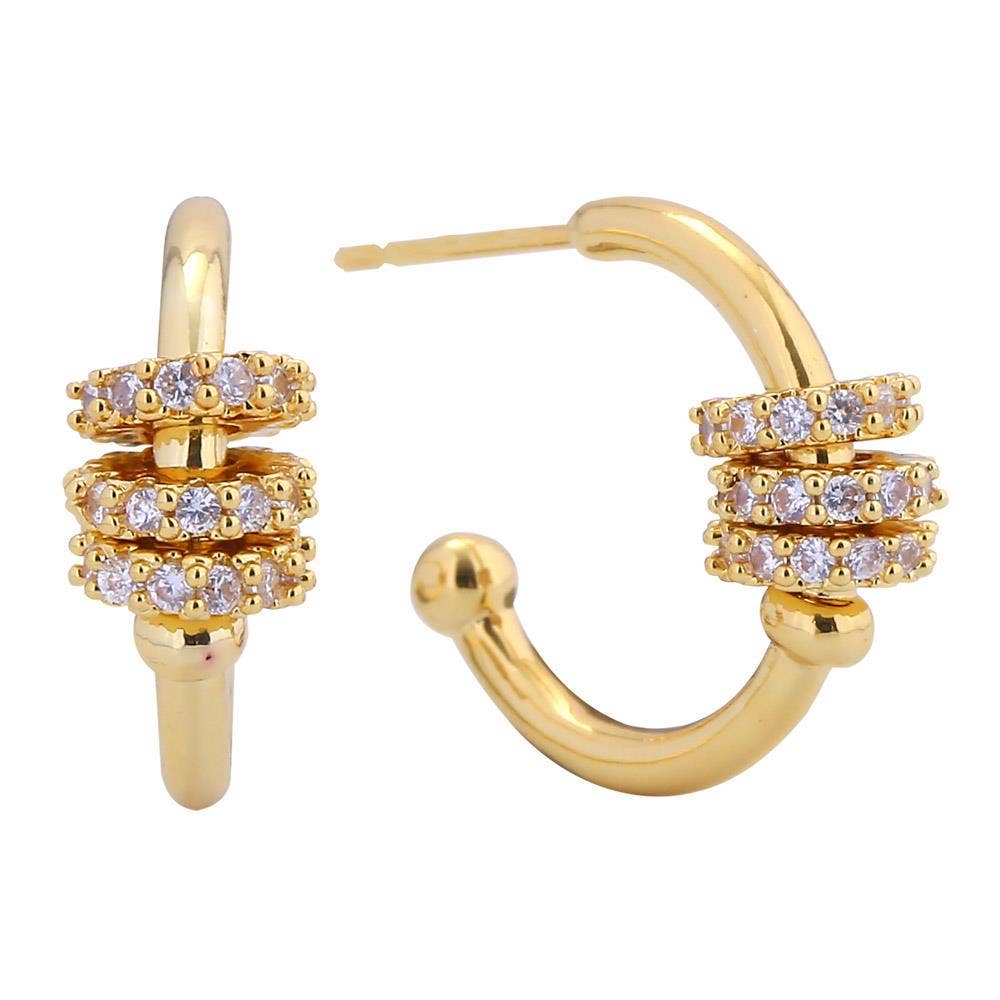 Ria Hoop Earrings