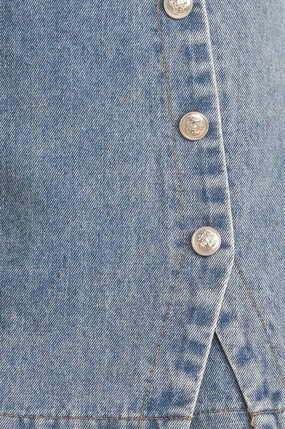 Hannah Denim Washed Skort Skirt