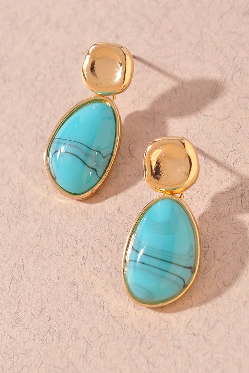 Roe Vintage Stone Earrings