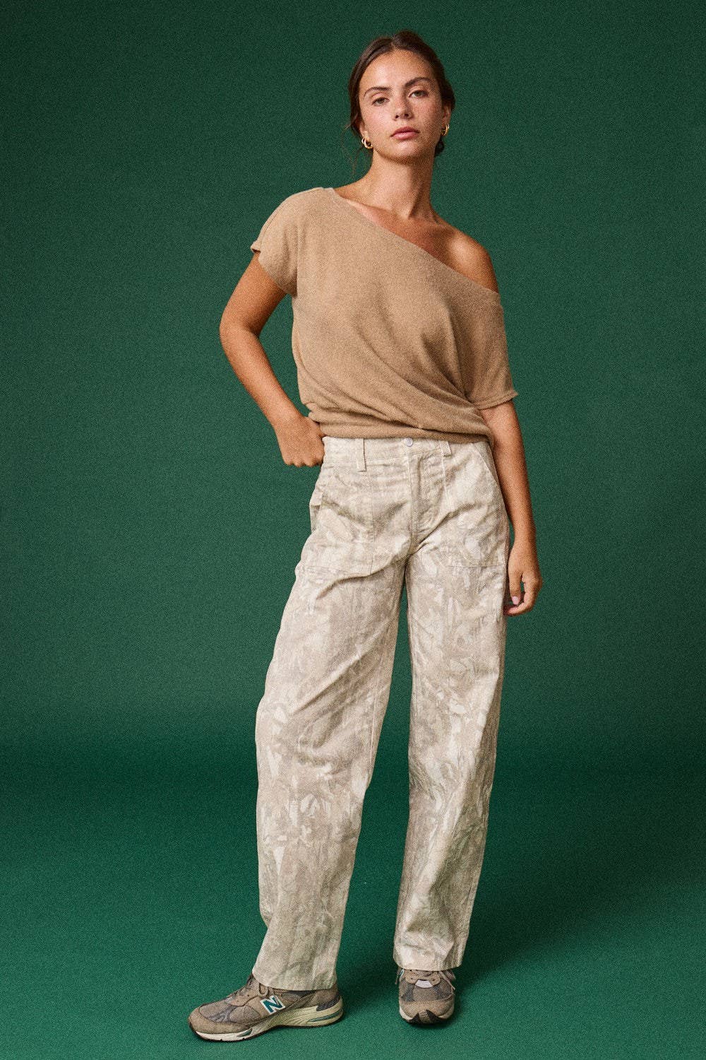 Flo Camouflage Utility Cargo Pants