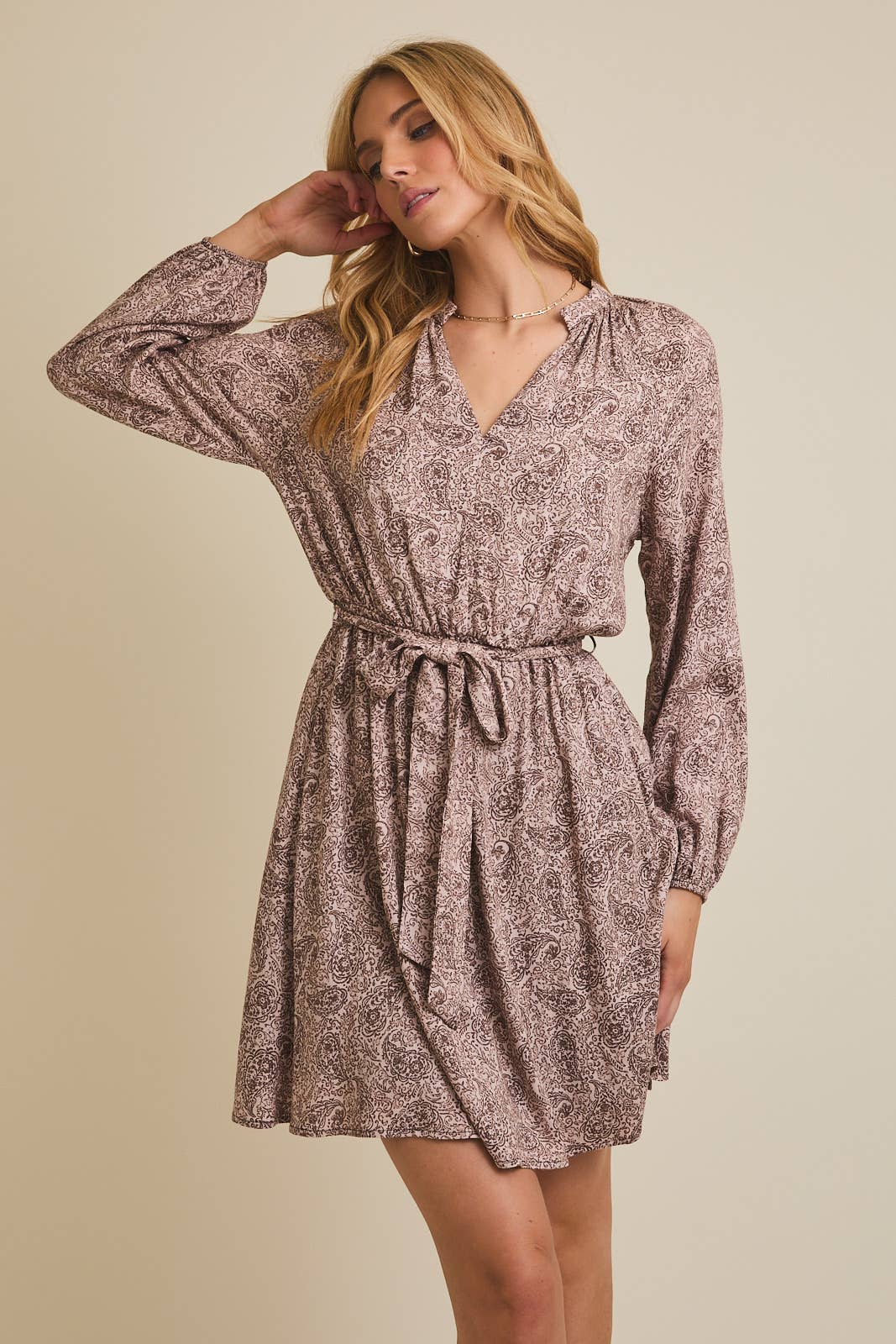 Gertrude Paisley Dress PREORDER