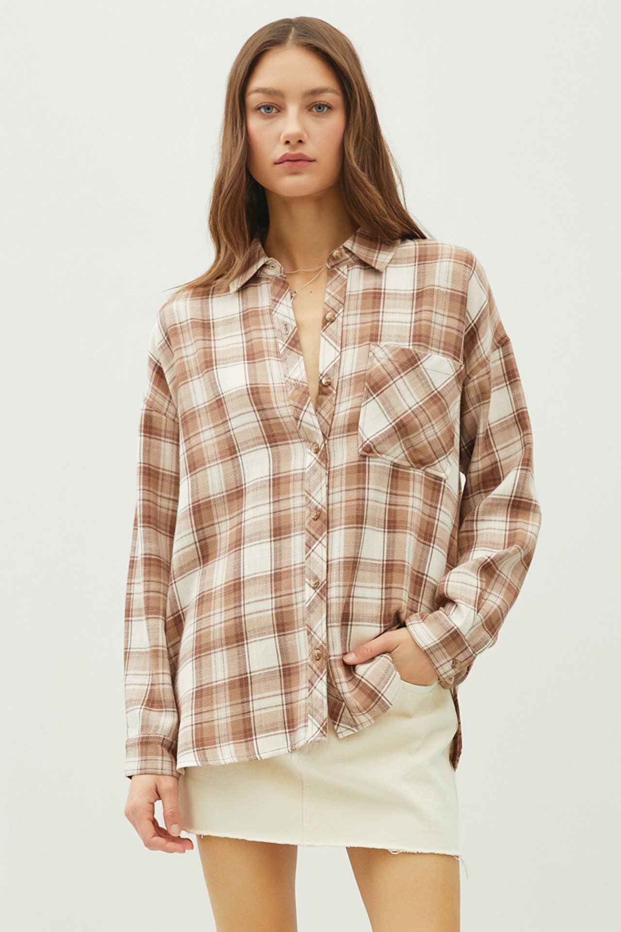 Togan Plaid Flannel Shirt