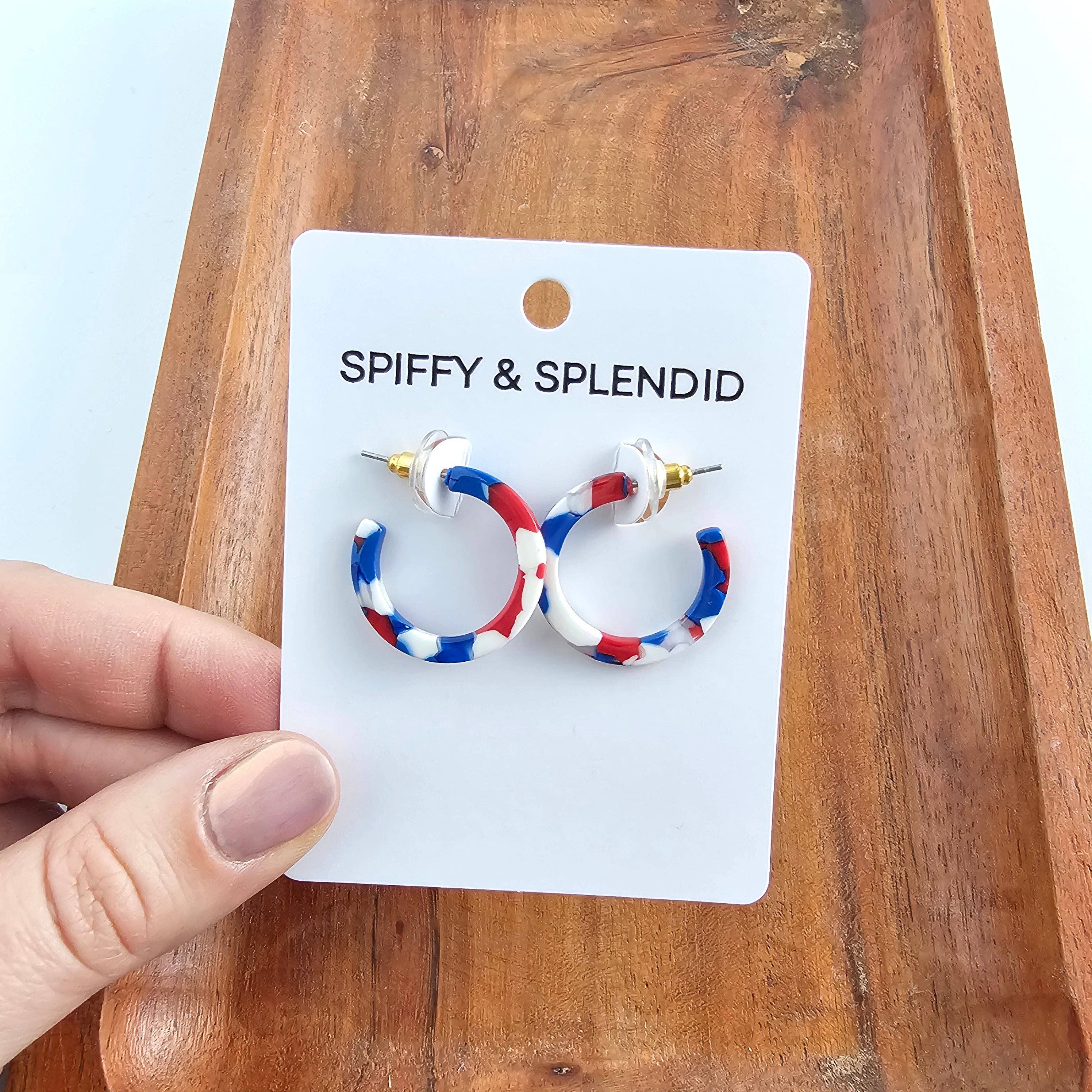 Cam Mini Hoop Earrings
