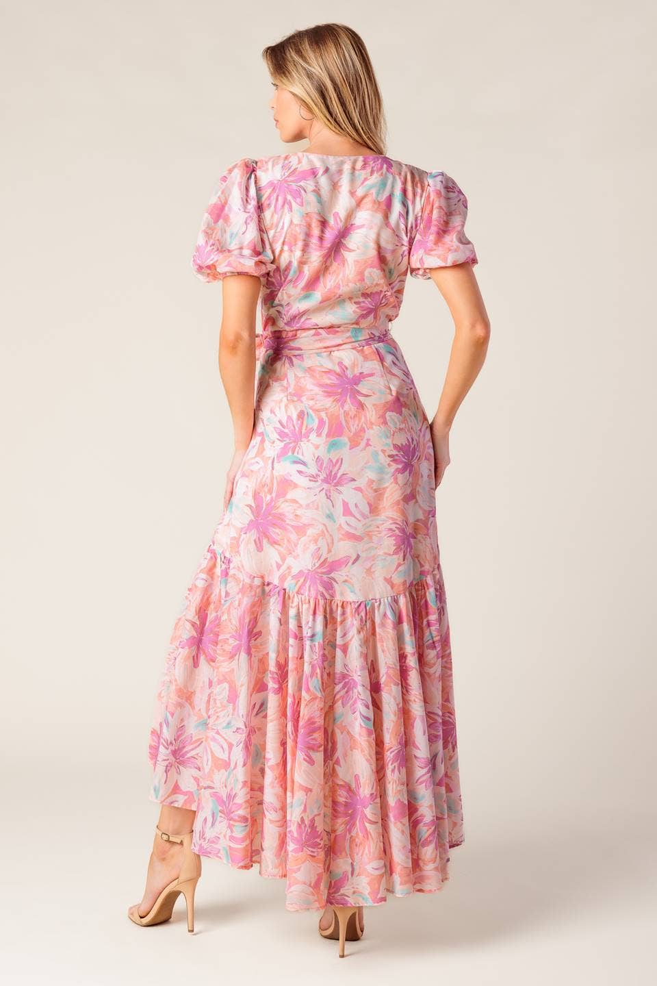Seller Print Midi Dress
