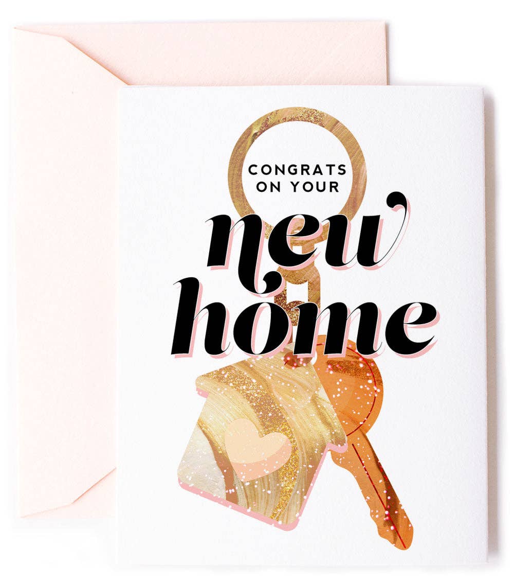 Congrats On Your New Home, Celebration Greeting Card