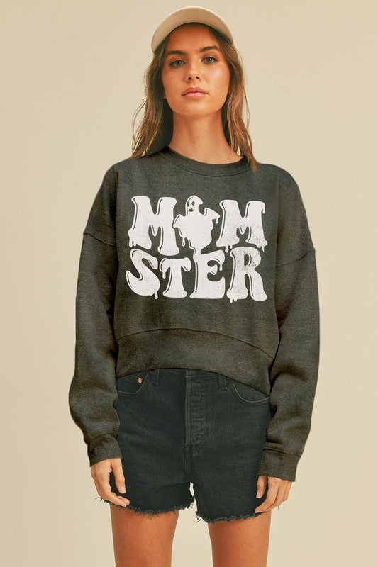 Momster Graphic Sweatshirt