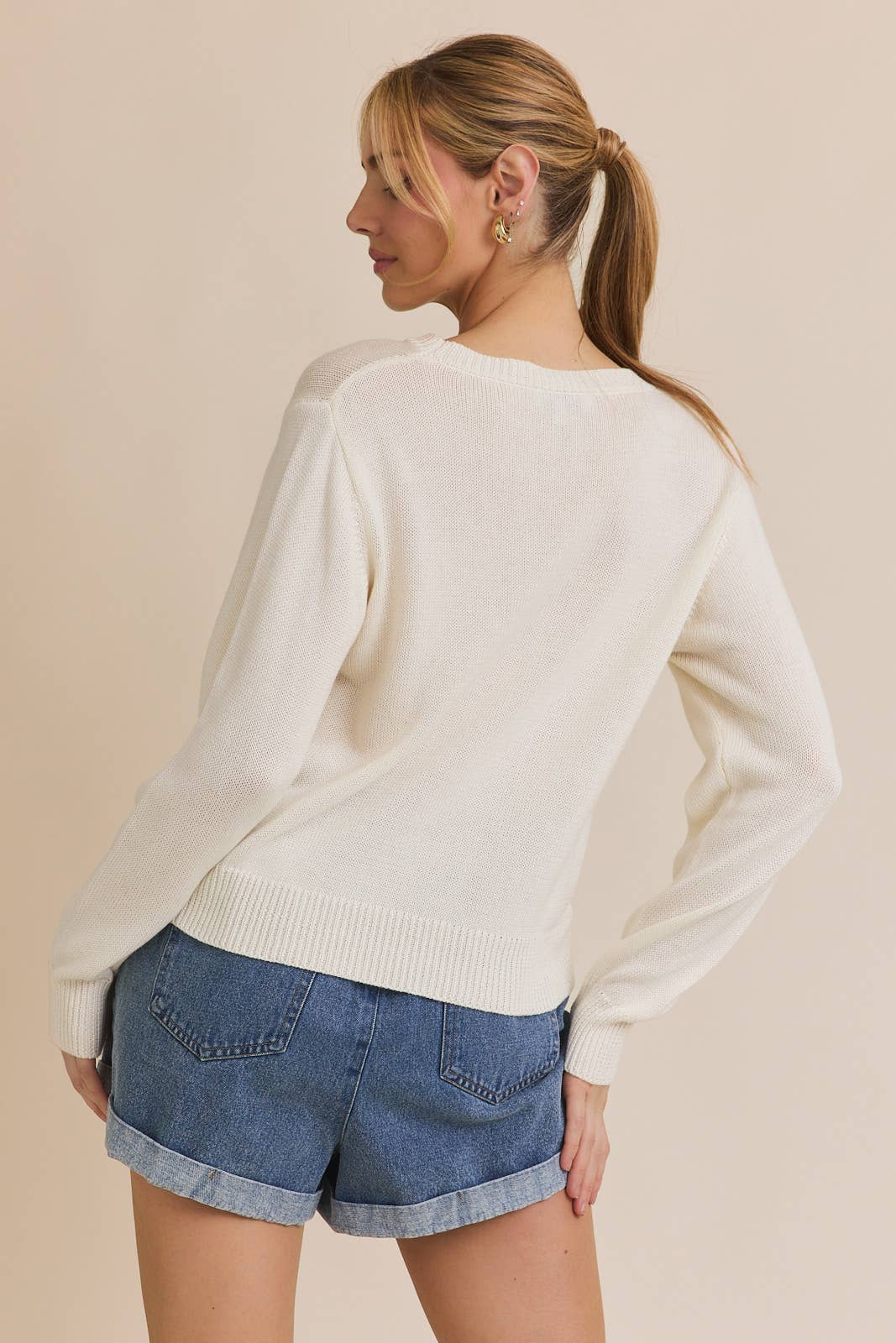 USA Flag Crew Neck Sweater