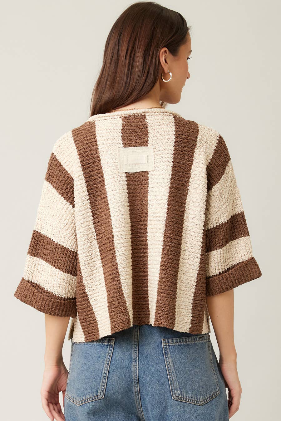 Dayle Stripe Knit Sweater PREORDER