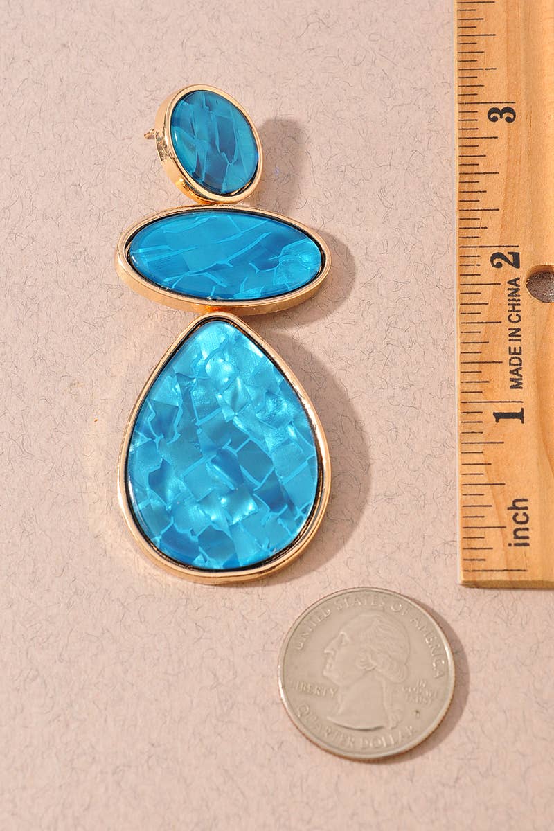 Revis Stone Drop Earrings