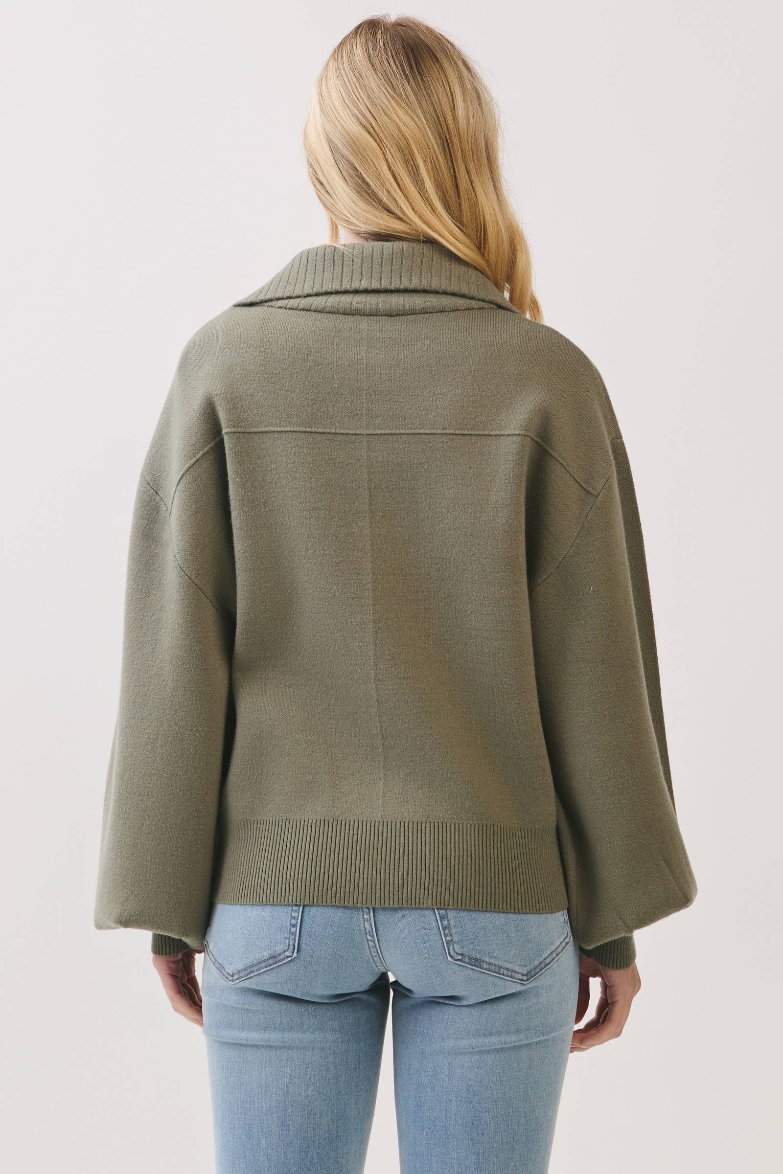 Vayle Sweater Bomber Jacket