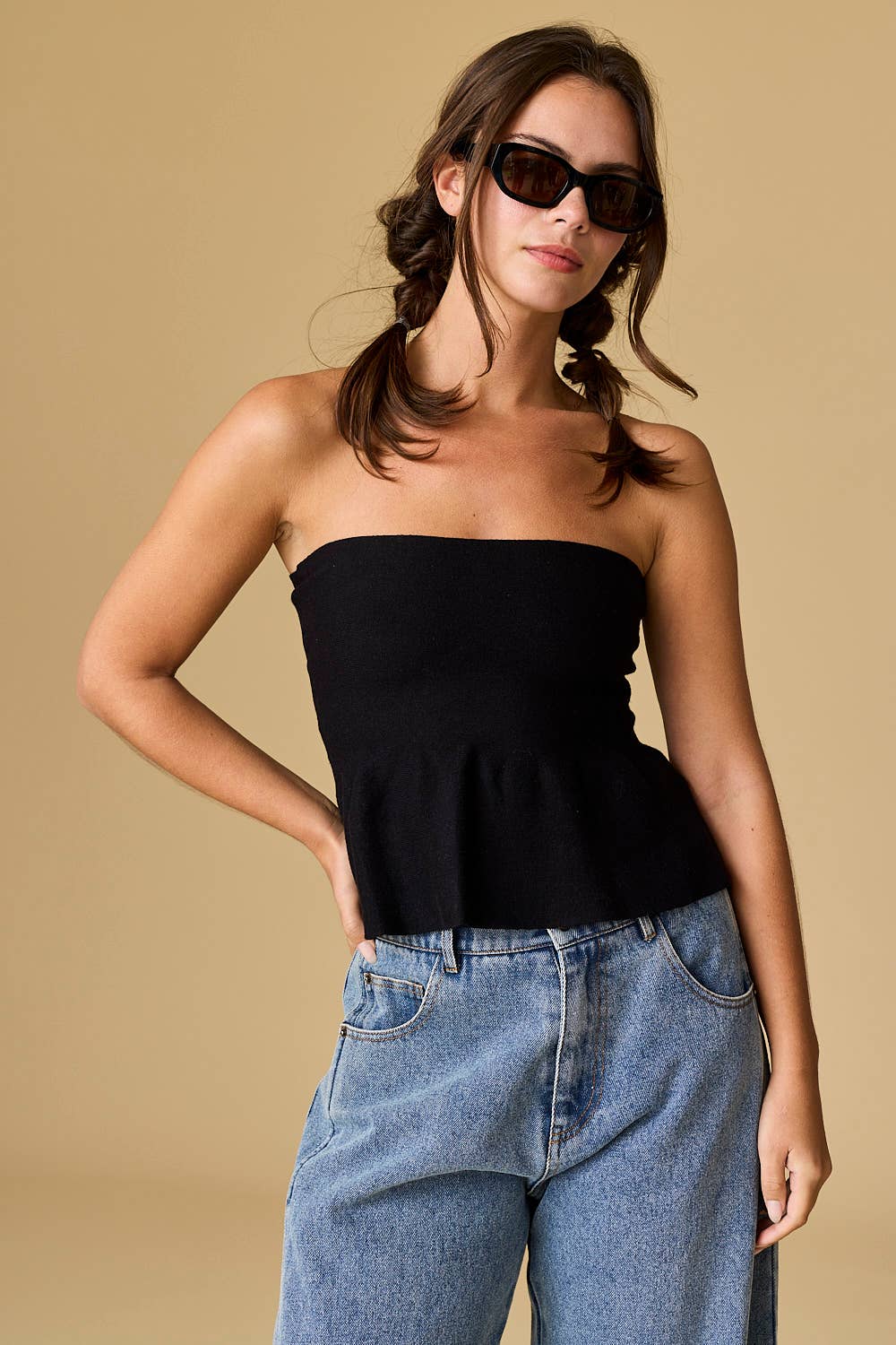 Ellie Strapless Top