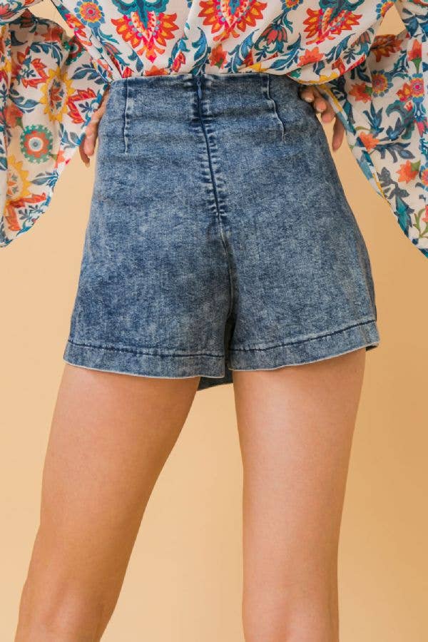 Abigail Acid Wash Skort PREORDER