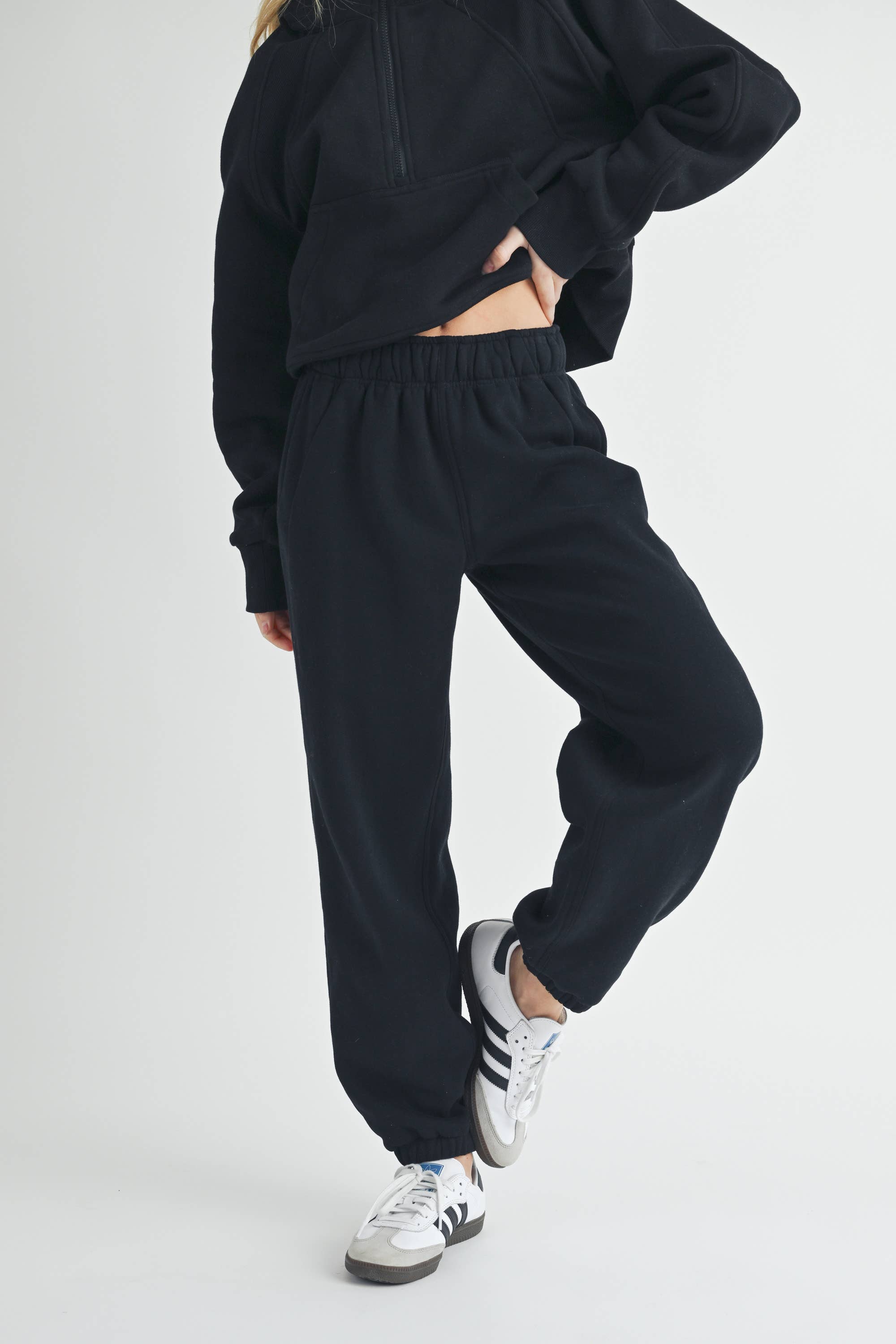 Rani Heather Grey Jogger Pants