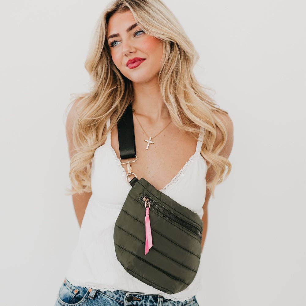 Jolie Puffer Bum Bag(3 Colors!)