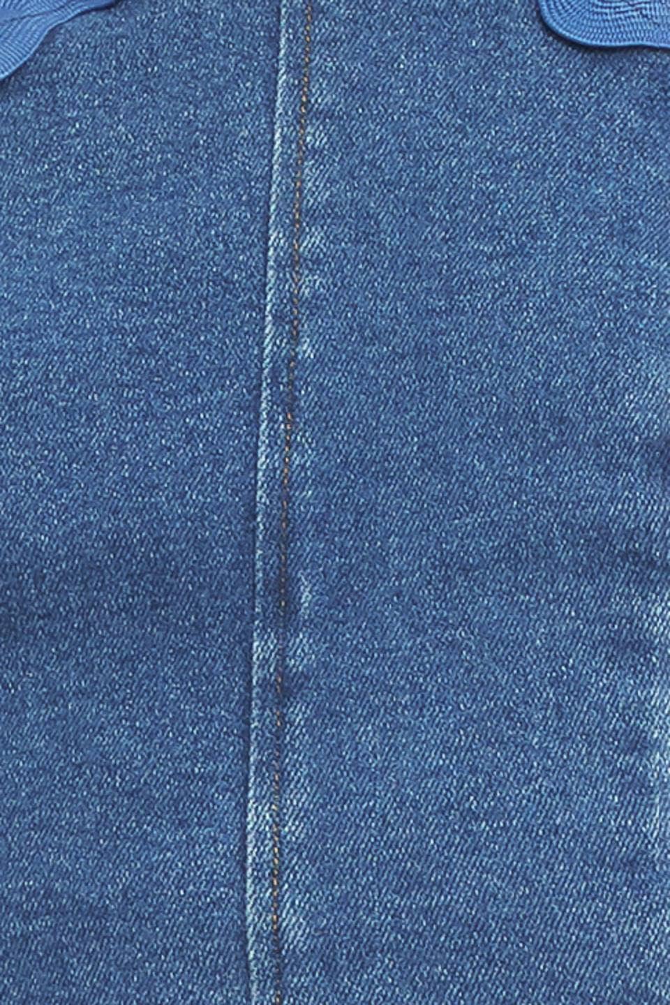 Hence Denim Halter Tank Top