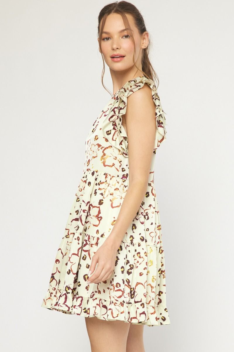Lisana Print Dress FINAL SALE