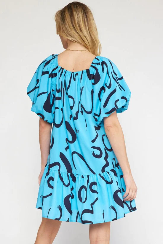 Langan Print Dress FINAL SALE