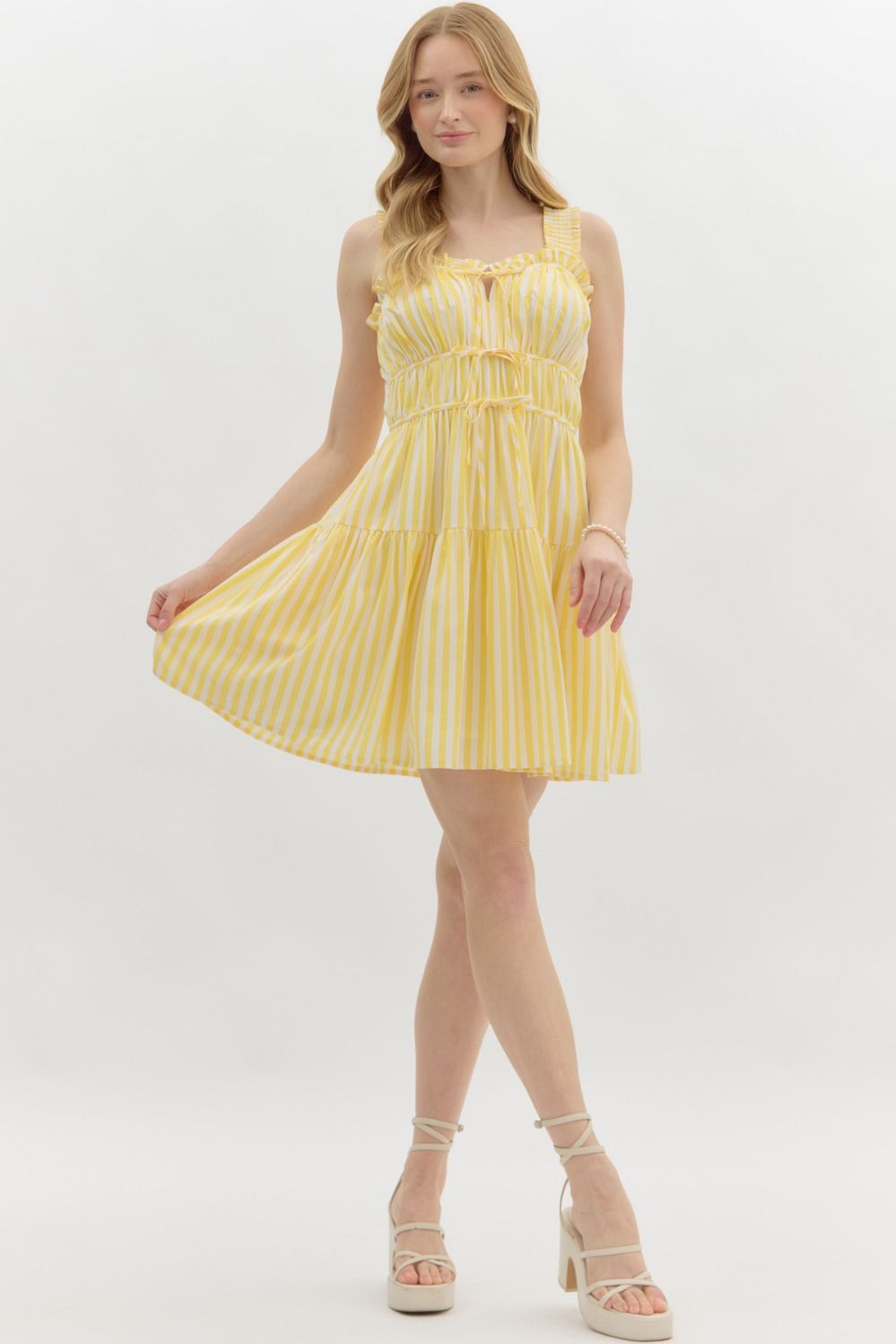 Lori Stripe Mini Dress