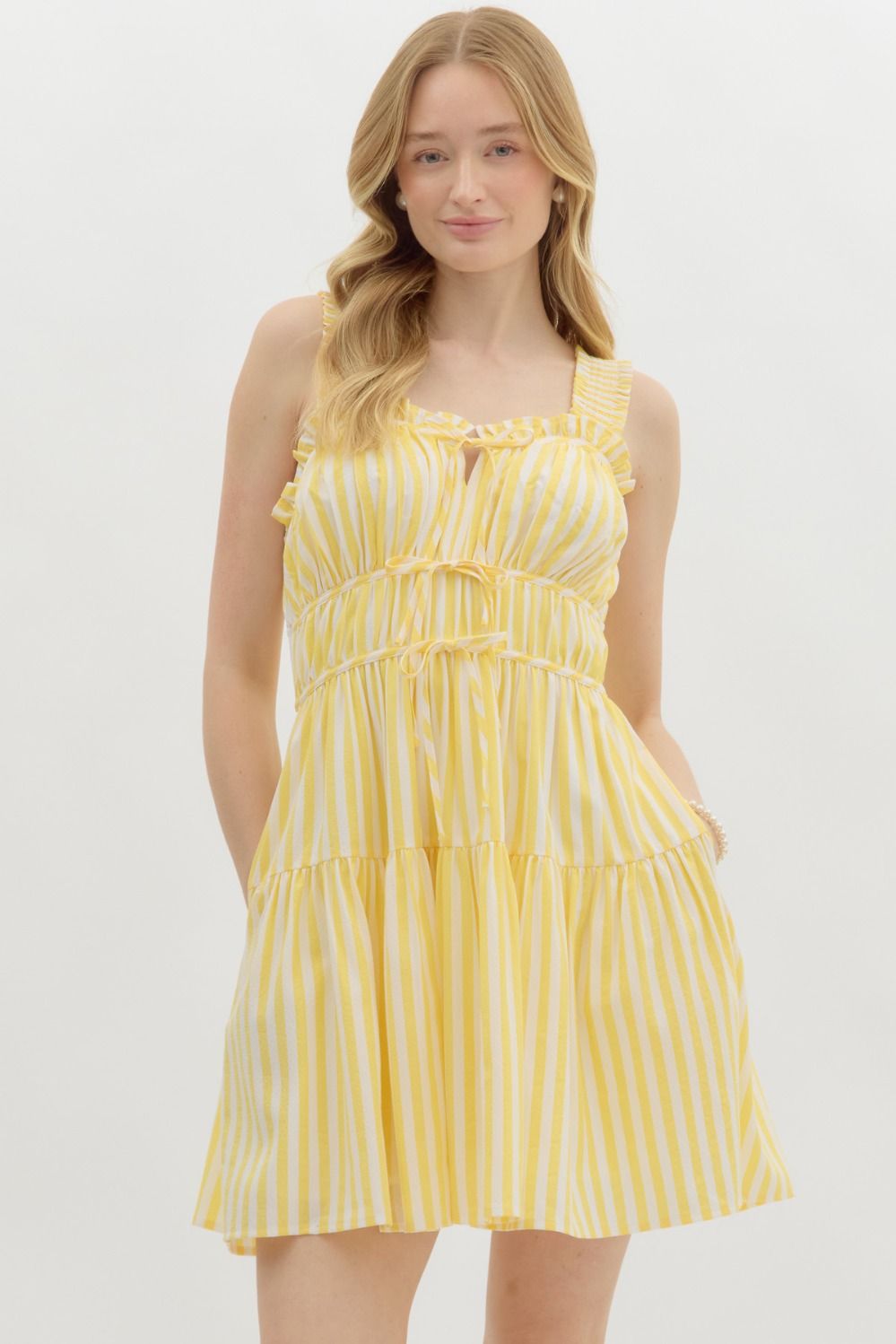 Lori Stripe Mini Dress