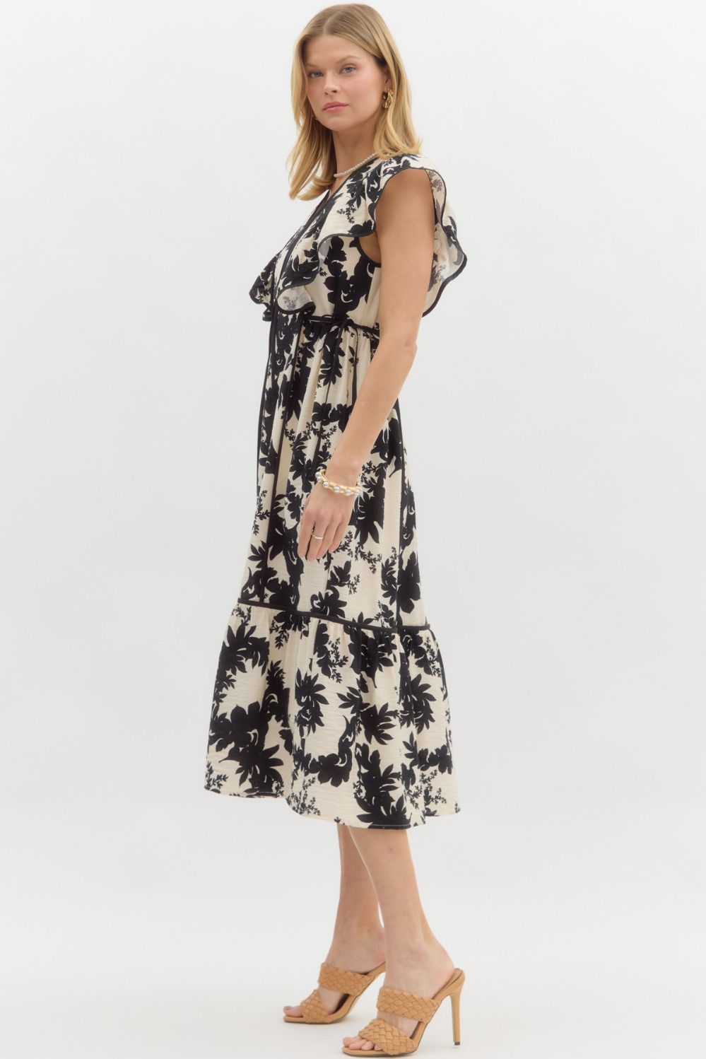 ENTRO Moira Floral Dress