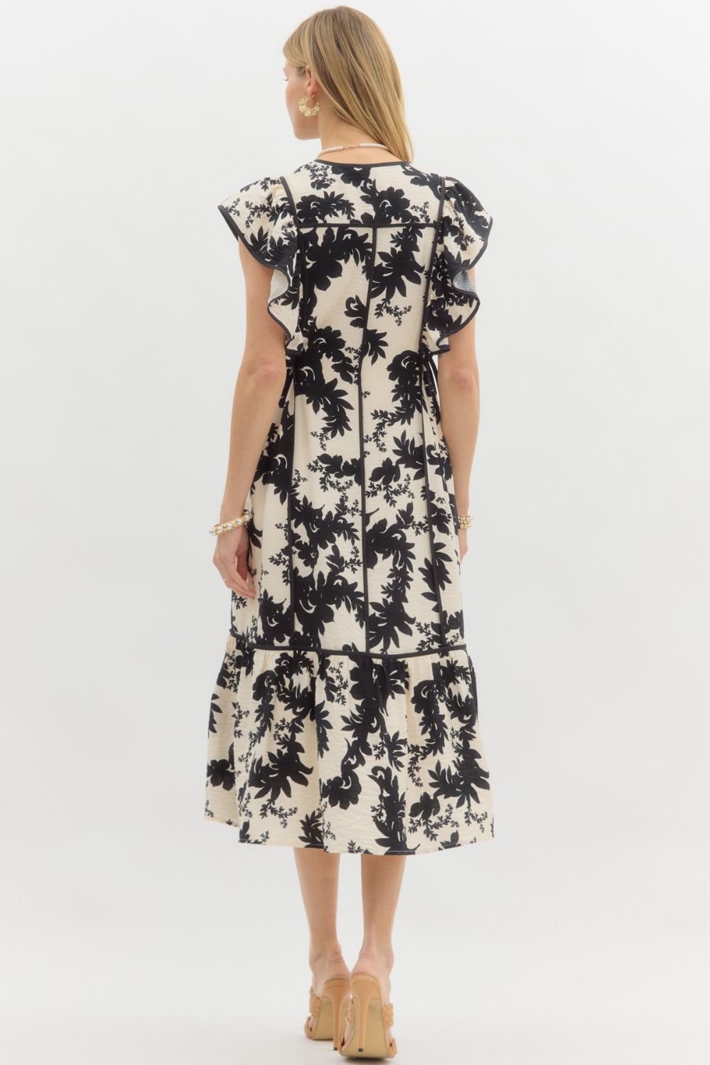 ENTRO Moira Floral Dress