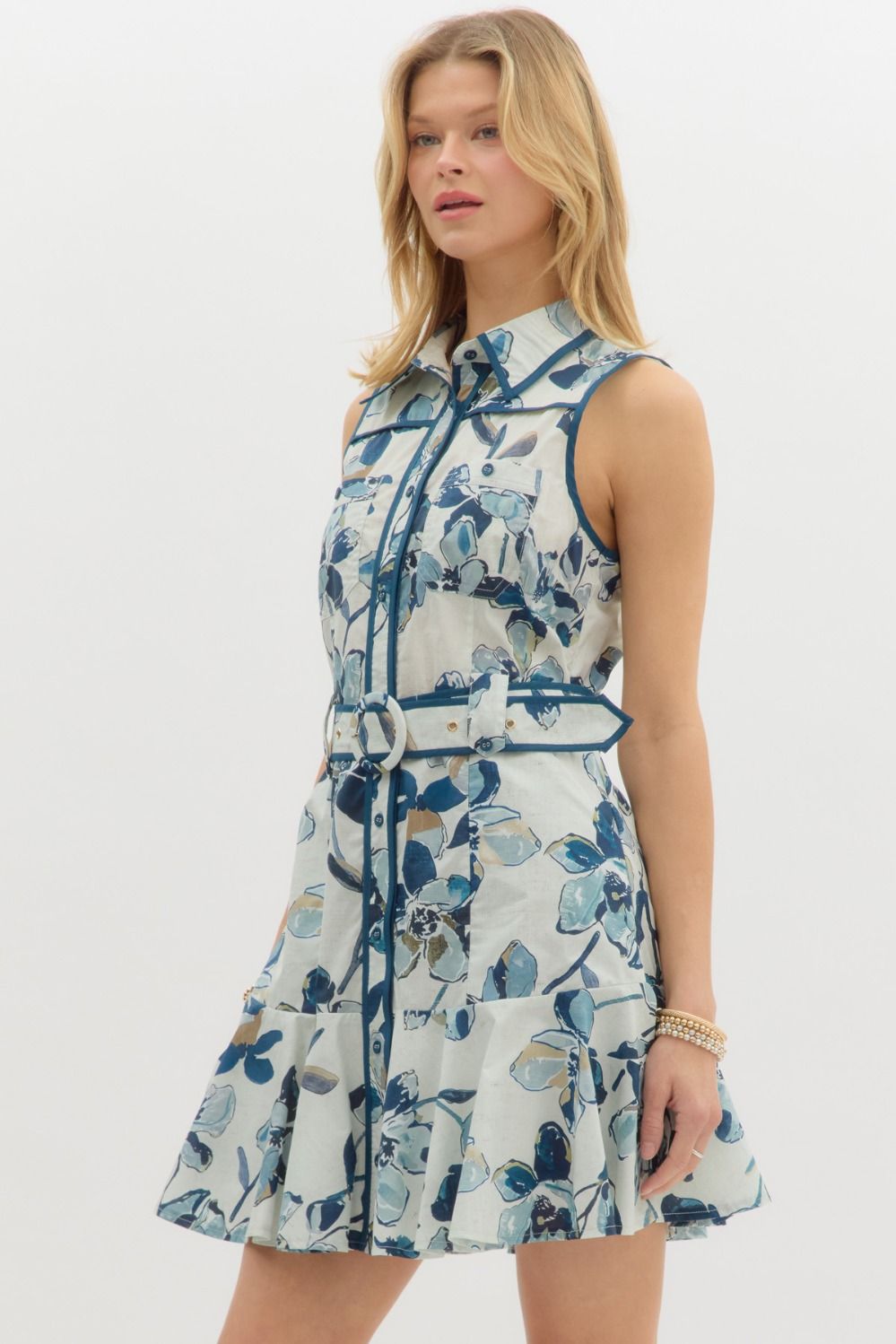ENTRO Mia Mini Floral Dress
