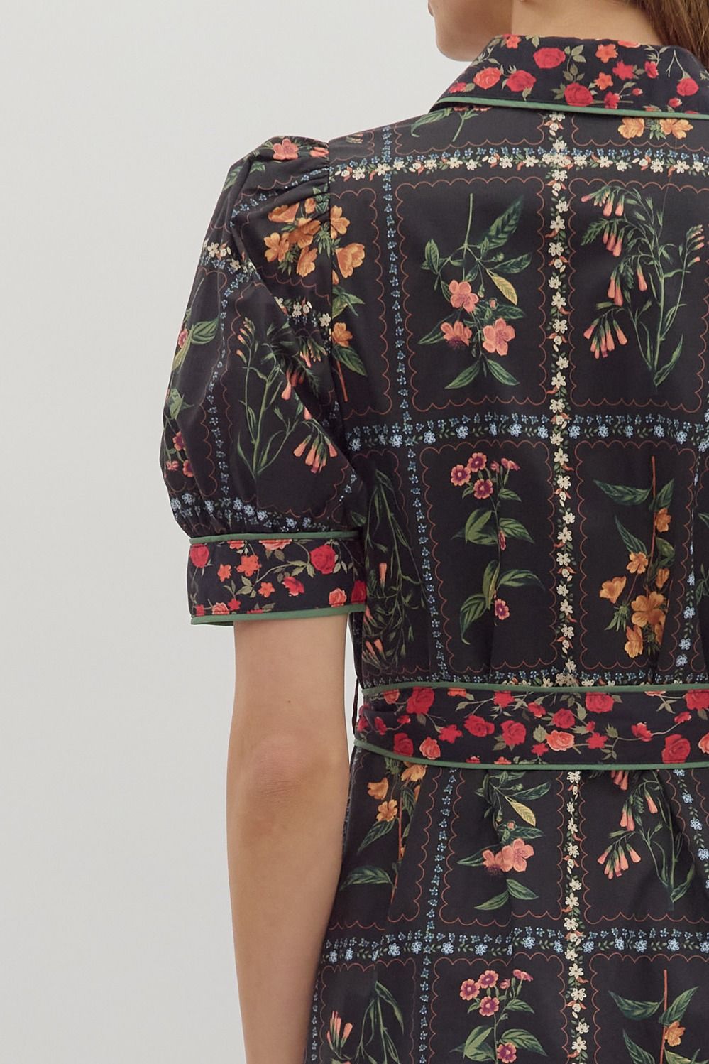 Viv Floral Midi Dress