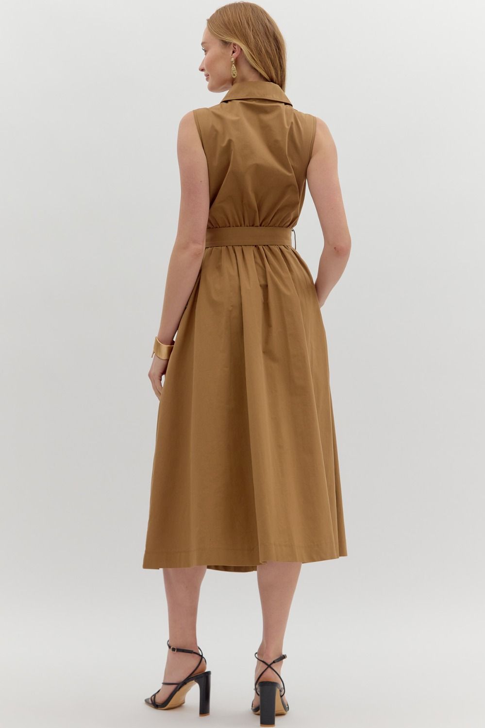 Vella Trench Midi Dress PREORDER