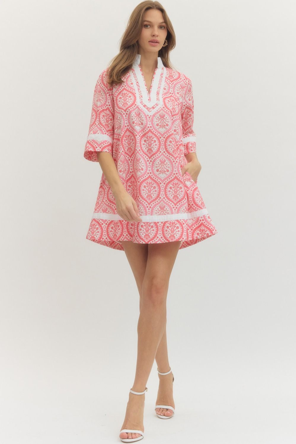 Sissie Print Mini Dress