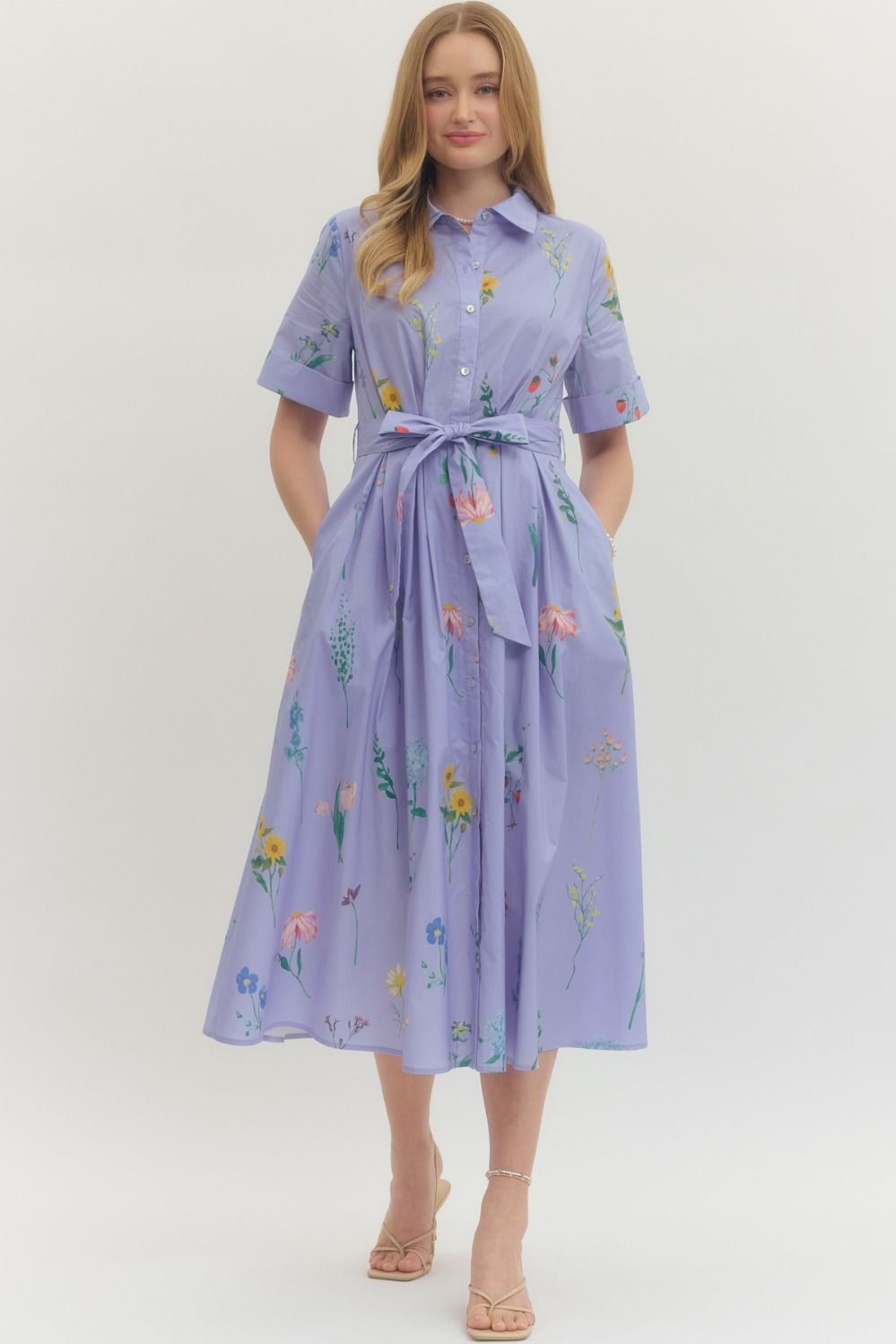 Remington Floral Midi Dress -In stores 3/13