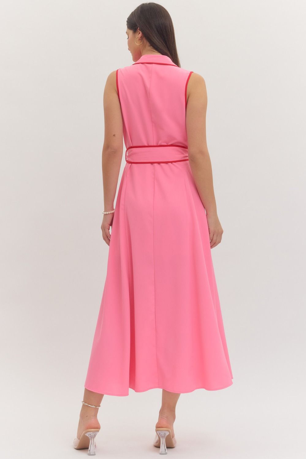 Rivi Midi Pink Dress -In stores 3/13