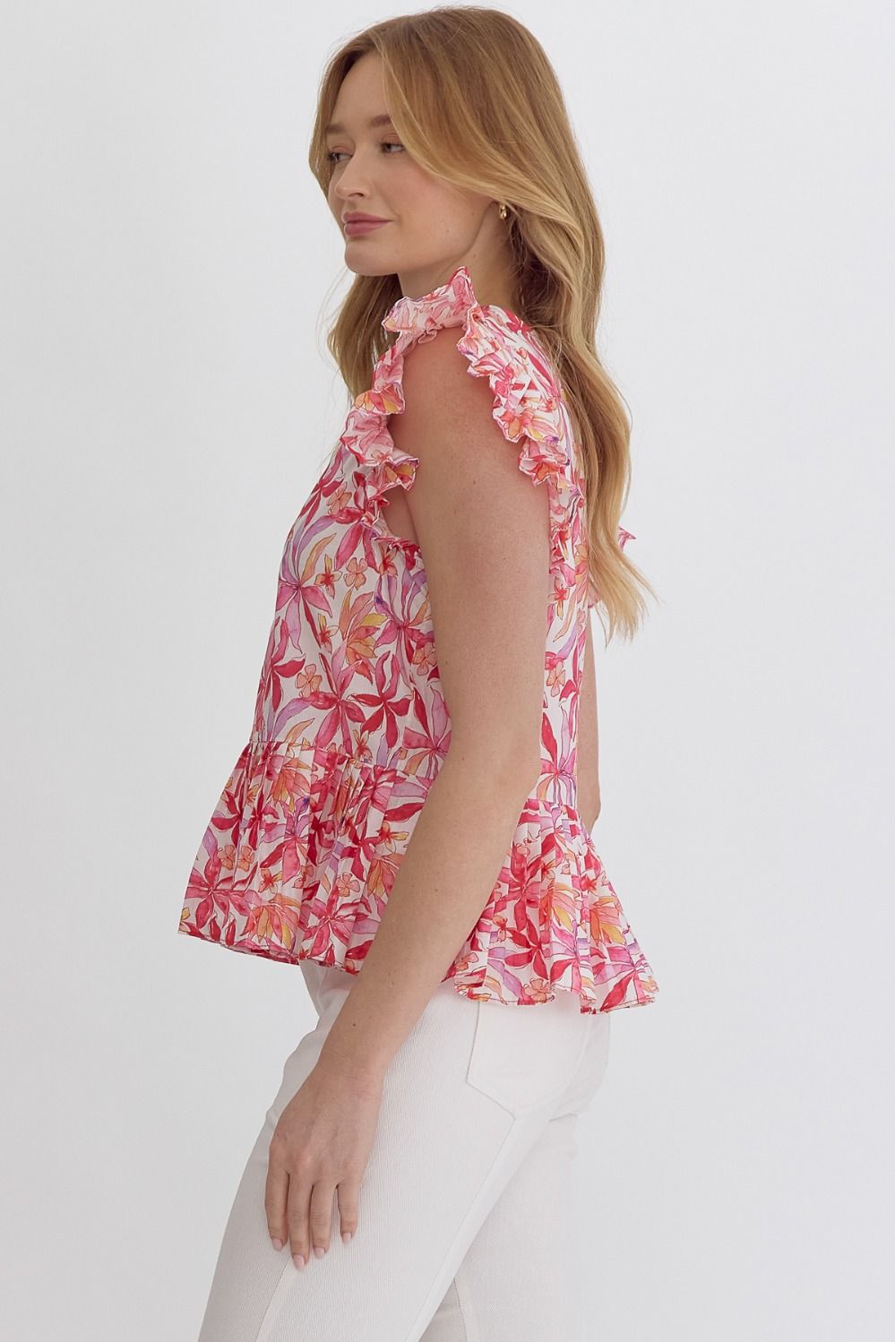 Rimmia Floral Top -In stores 3/13