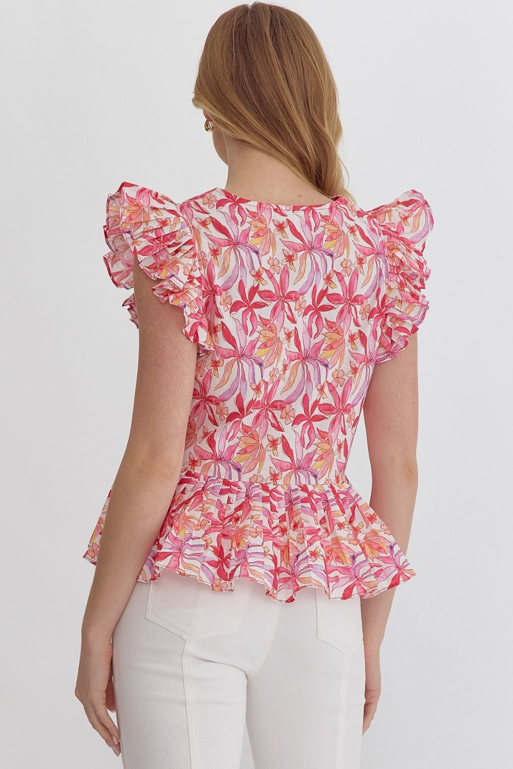 Rimmia Floral Top -In stores 3/13