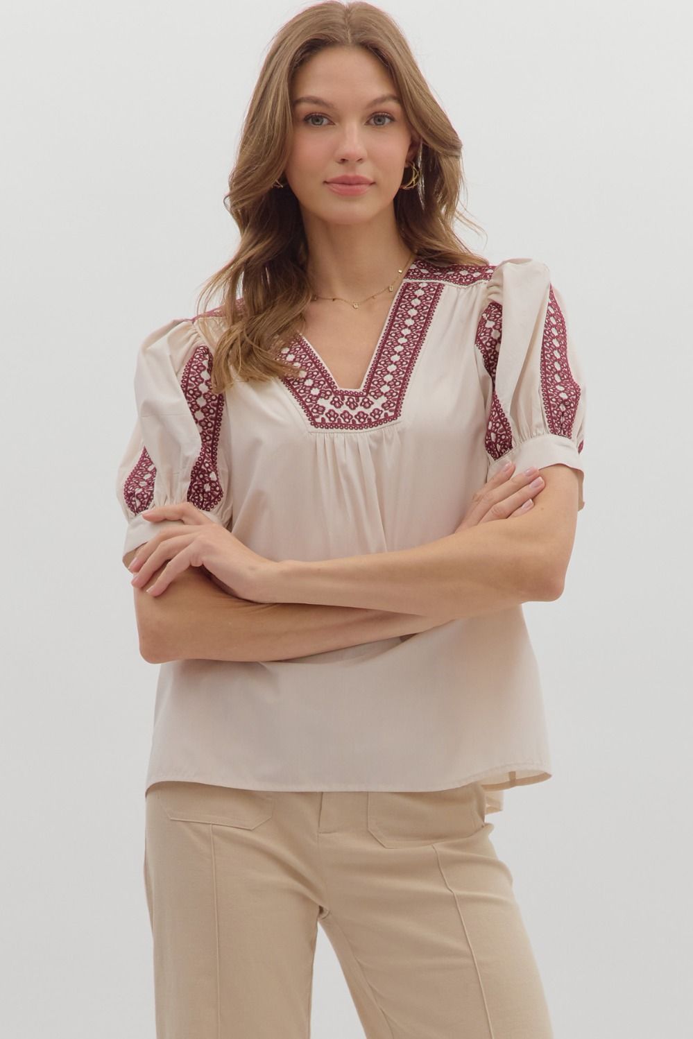 Volii Embroidered Top PREORDER