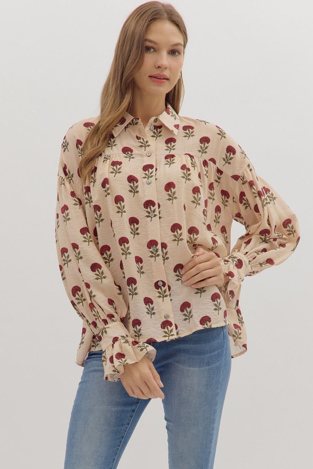 Sunda Print Top