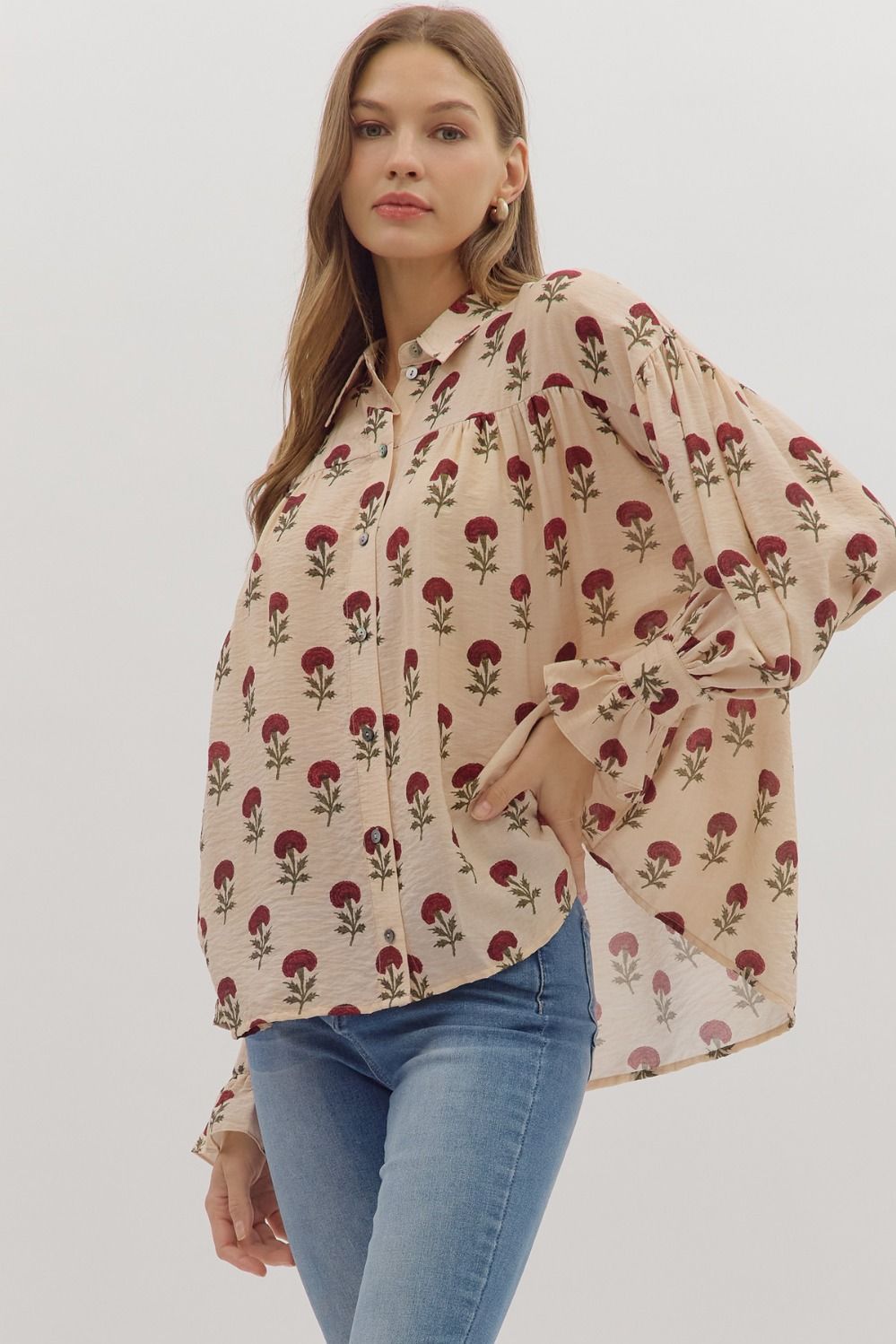 Sunda Print Top